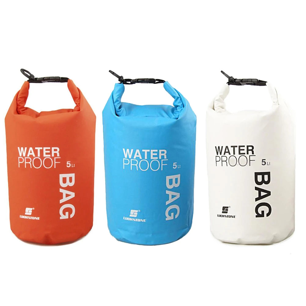 5L Waterproof Dry Bag Sack Phone Pouch Ultralight Floating Boating Kayaking Water Bag Phone Case Rafting Kayaking Sport Bag