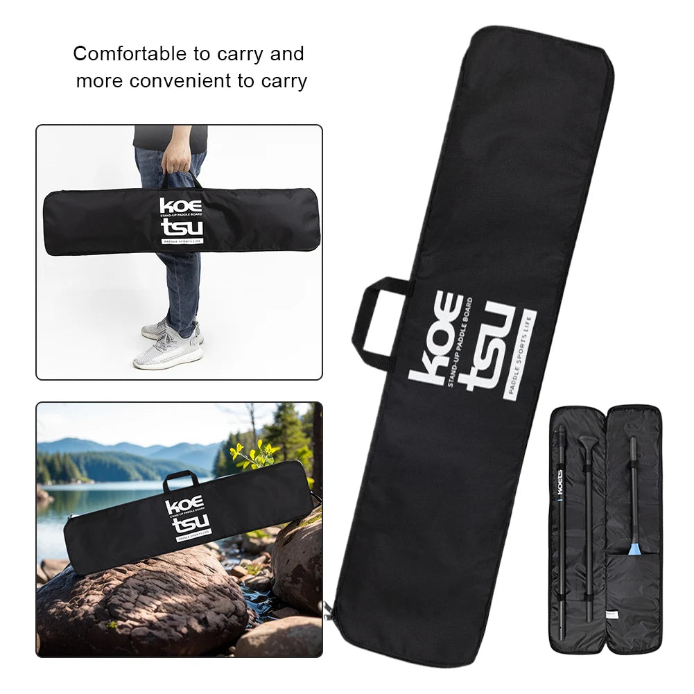 Kayaking Paddle Transportation and Storage Bag with Carry Handle Portable Storage Bag Canoe Paddles Organizer for Paddle