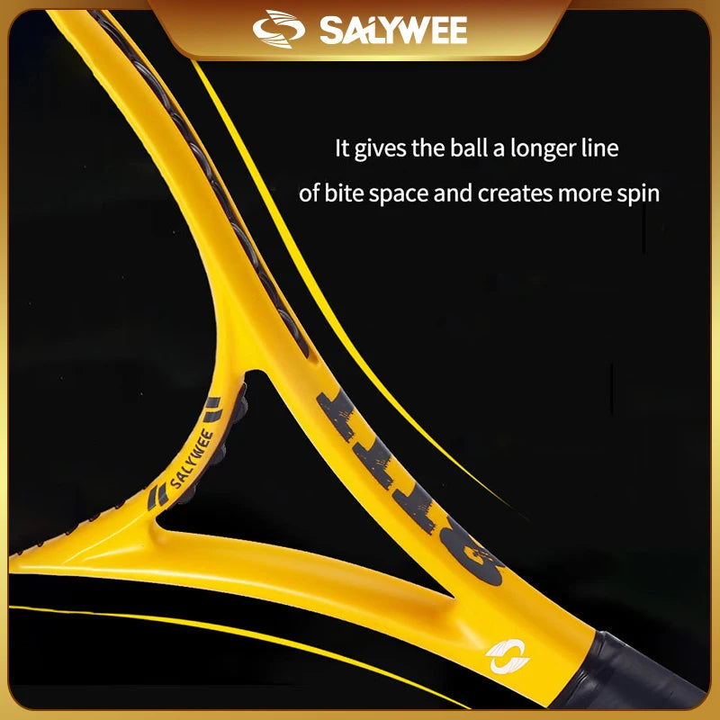 SAYWEE 1118 Tennis Racket Pro Staff Professional Training Full Carbon With String